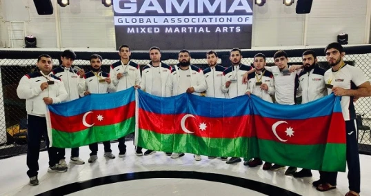 İdmançılarımız MMA üzrə dünya çempionatında 8 medal qazanıblar