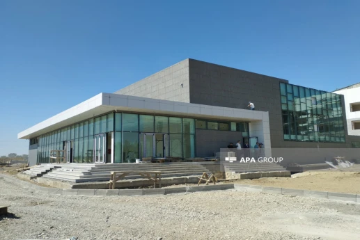 Yevlax Olimpiya İdman Kompleksinə media-tur təşkil olunub