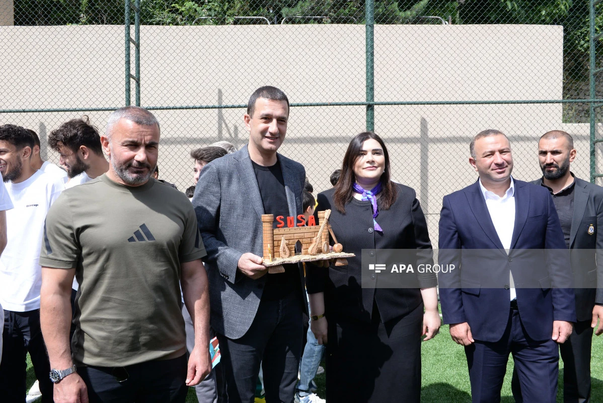 “Qarabağ” Şuşa sakinləri ilə görüşdü - FOTO 