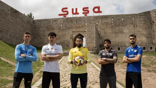 “Qarabağ” yeni formalarını ictimaiyyətə təqdim etdi - FOTO 
