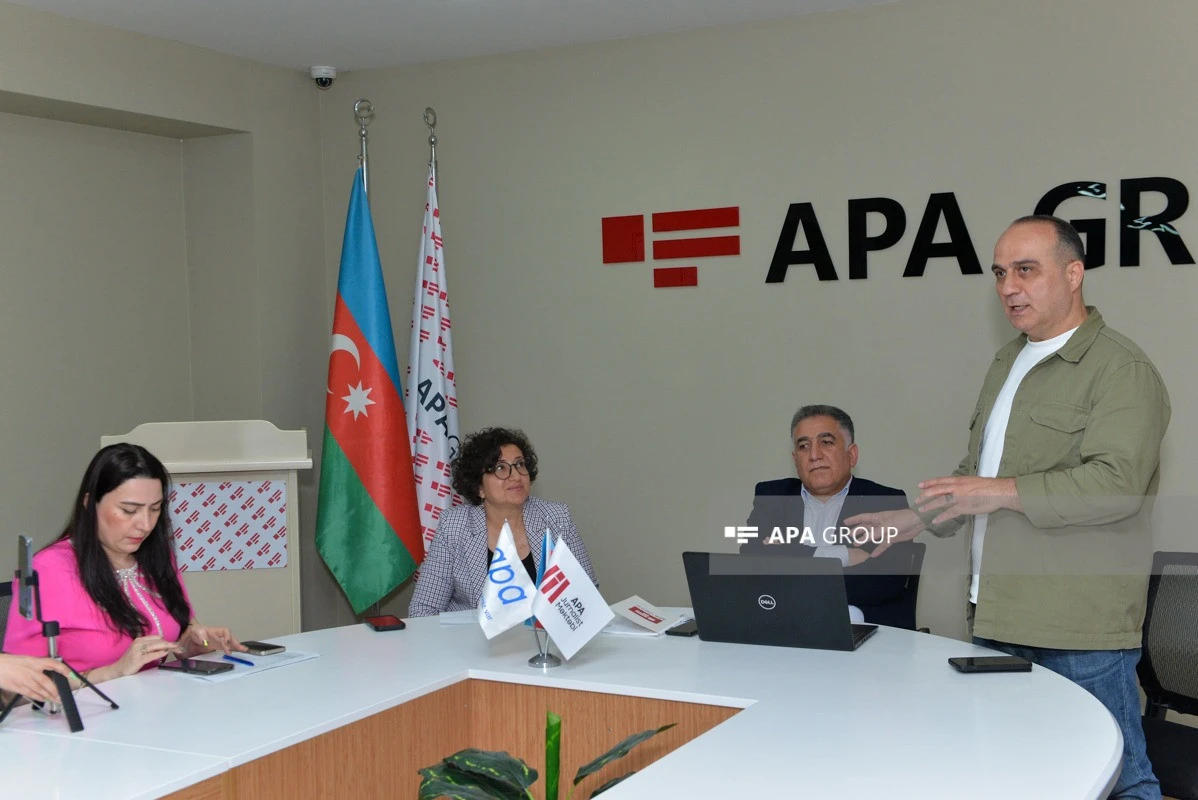 APA Jurnalist Məktəbi növbəti təlim kursuna start verib - FOTO 