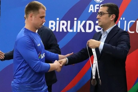 Azərbaycan çempionatında mükafatlandırma mərasimi keçirilib - FOTO 