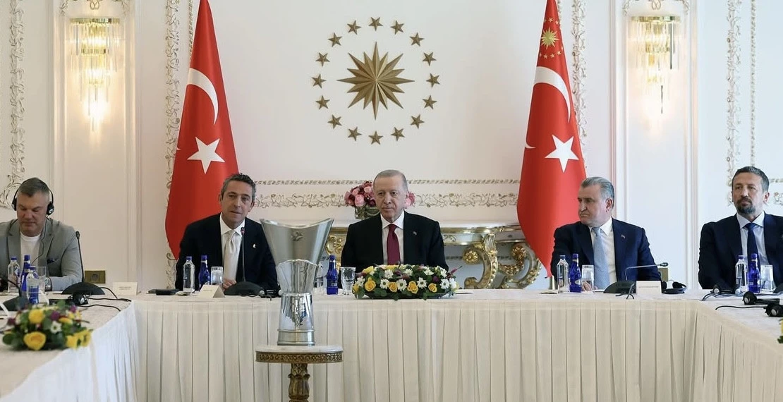 Rəcəb Tayyib Ərdoğan “Fənərbaxça”nı qəbul edib - FOTO 