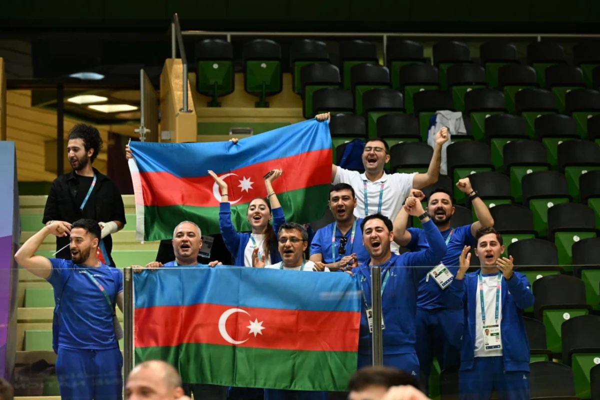 İslam Oyunları: Yığmamız Liviyanı məğlub edib - FOTO 