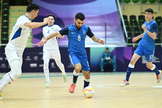 İslam Oyunları: Yığmamız Özbəkistana məğlub oldu - FOTO 