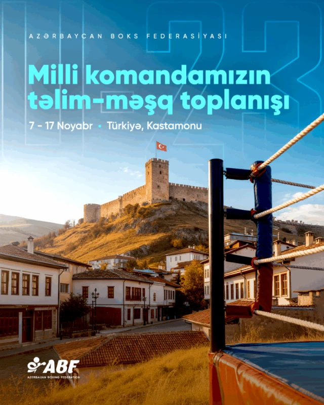 Boksçularımız Avropa çempionatına hazırlığı Kastamonuda davam etdirəcəklər