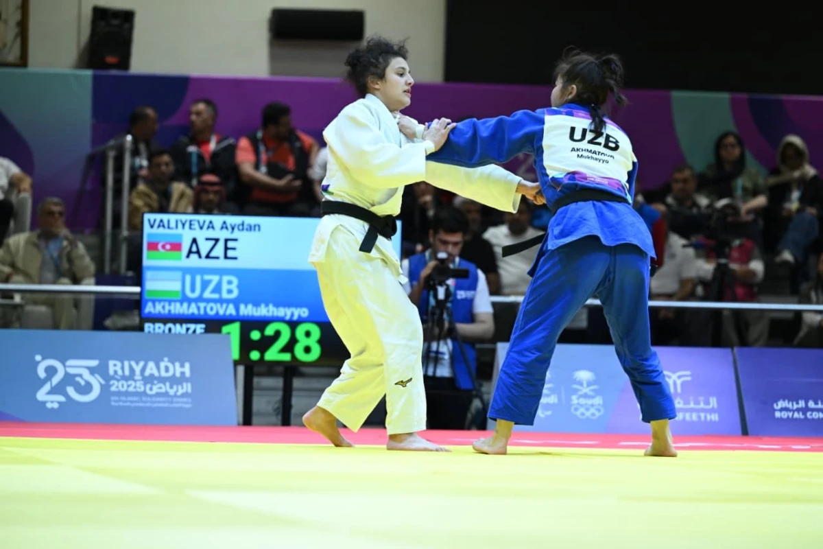 İslam Oyunları: Cüdoçumuz bürünc medal qazandı - FOTO 