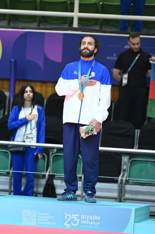 İslam Oyunları: Hidayət Heydərov çempion oldu! - FOTO 