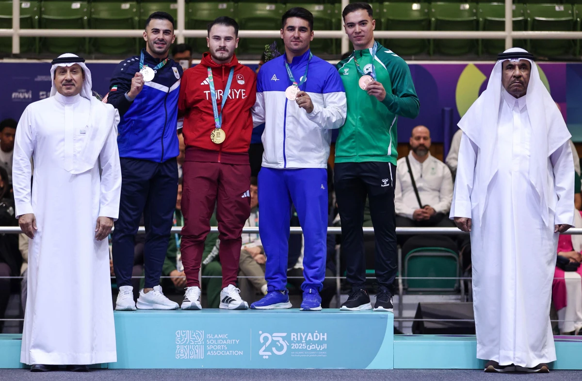 Daha bir idmançımız İslam Oyunlarında medal sahibi olub - FOTO 