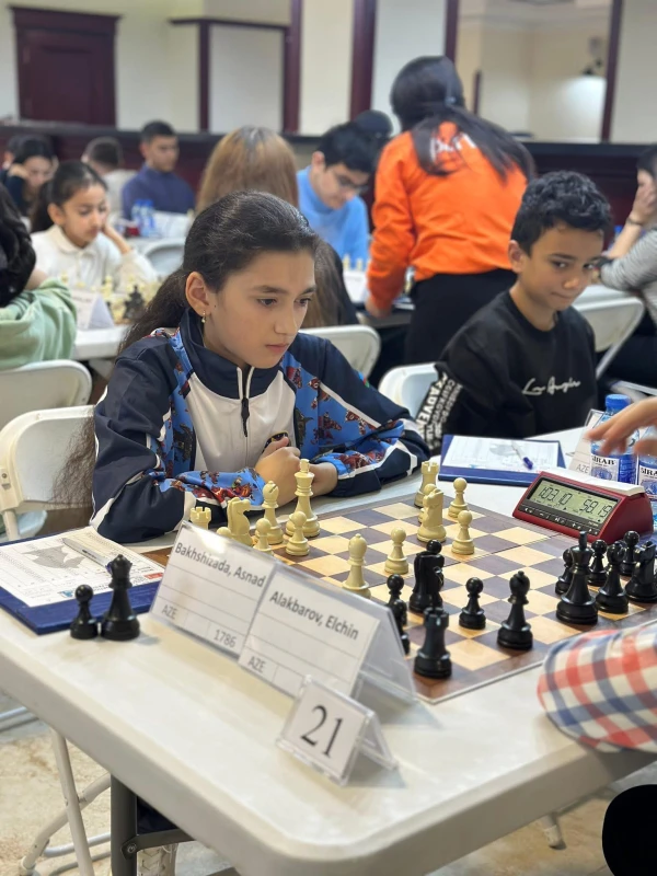 Gəncədə beynəlxalq şahmat festivalına start verilib - FOTO 