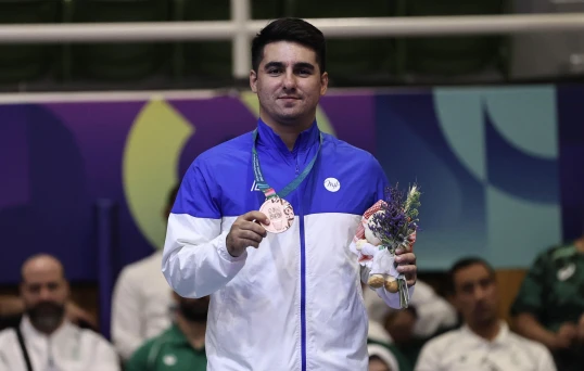 Daha bir idmançımız İslam Oyunlarında medal sahibi olub - FOTO 