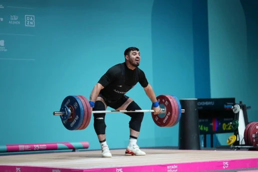 İslam Oyunları: Ağırlıqqaldıranımız gümüş medal qazanıb - YENİLƏNİB 