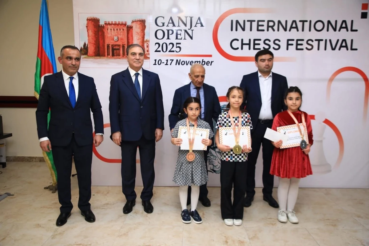 “Gəncə Open” şahmat festivalına yekun vurulub - FOTO 