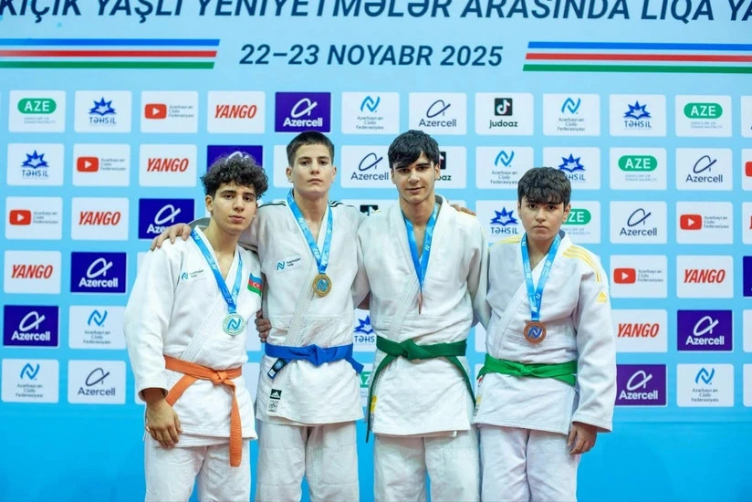 Cüdo üzrə yeniyetmələr arasında liqa yarışının IV turu start götürüb