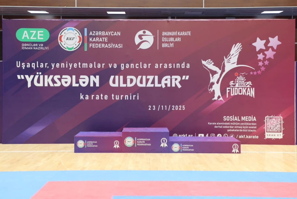 Bakıda “Yüksələn Ulduzlar” ənənəvi Fudokan karate turniri keçirilib - FOTO 