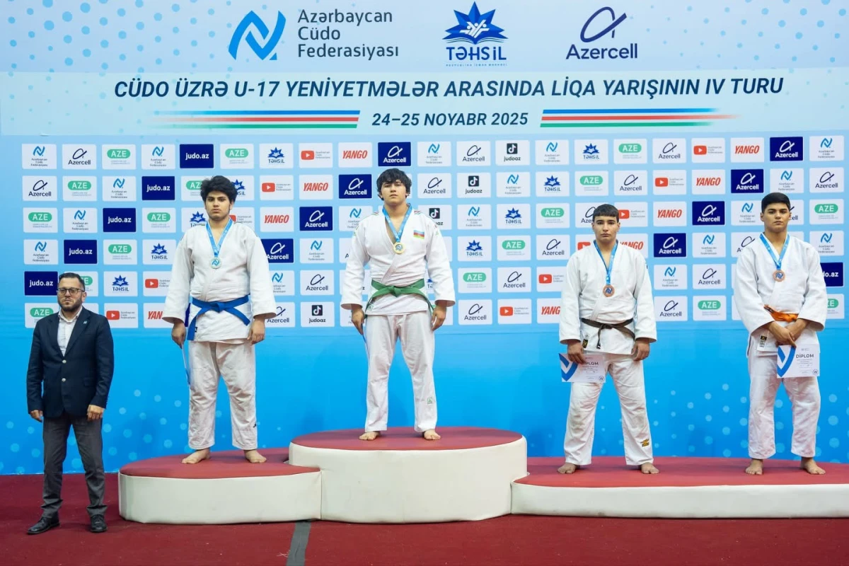 Cüdo üzrə liqa yarışının IV turu başa çatıb - FOTO 