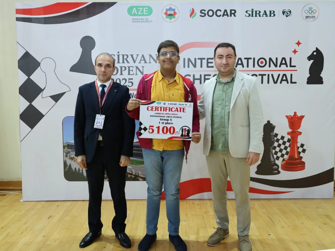 “Shirvan Open 2025" şahmat festivalına yekun vurulub - FOTO 