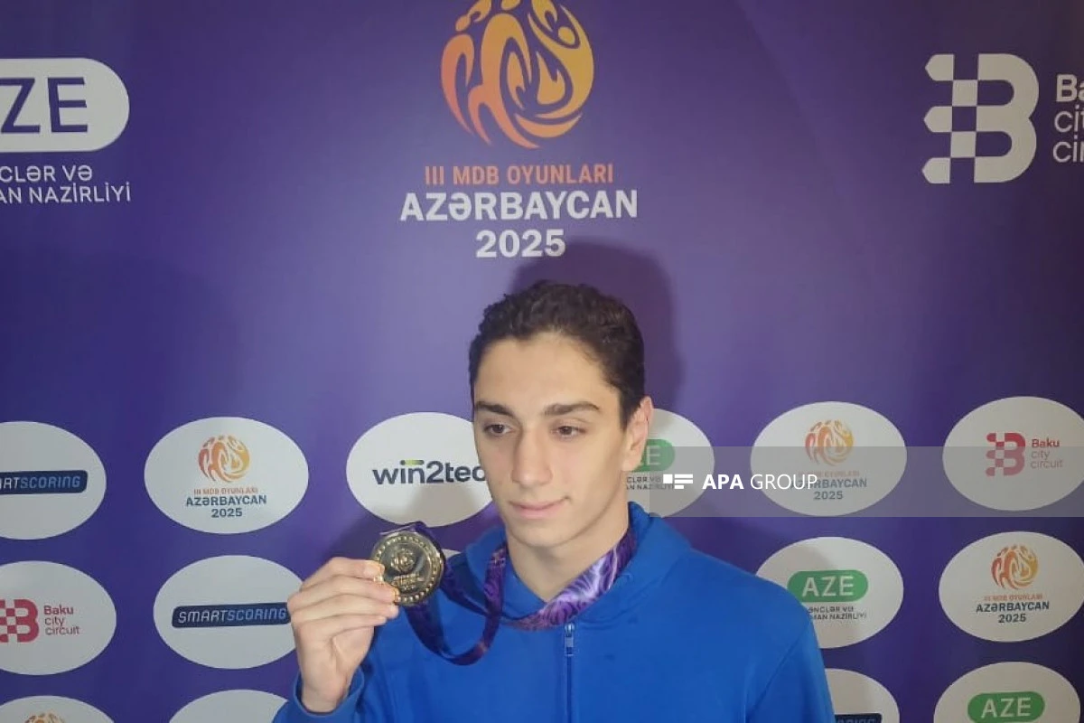Süleyman İsmayılzadə: “Qızıl medalla qayıdacağıma söz vermişdim”