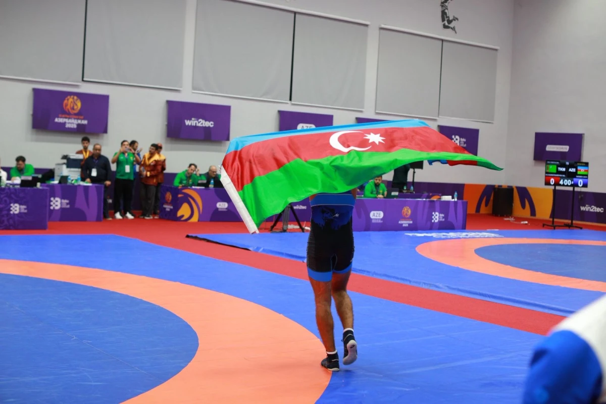 III MDB Oyunları: Sərbəst güləşçilərimiz 7 medal qazanıblar - FOTO