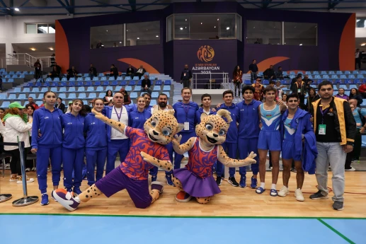 Gimnastlarımız MDB Oyunlarını 6 medalla başa vurublar