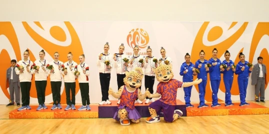 III MDB Oyunlarında gimnastika üzrə yarışlara yekun vurulub