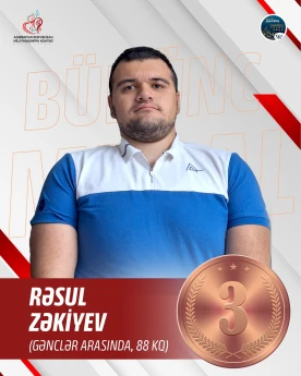 Paralimpiyaçımızdan dünya çempionatında bürünc medal