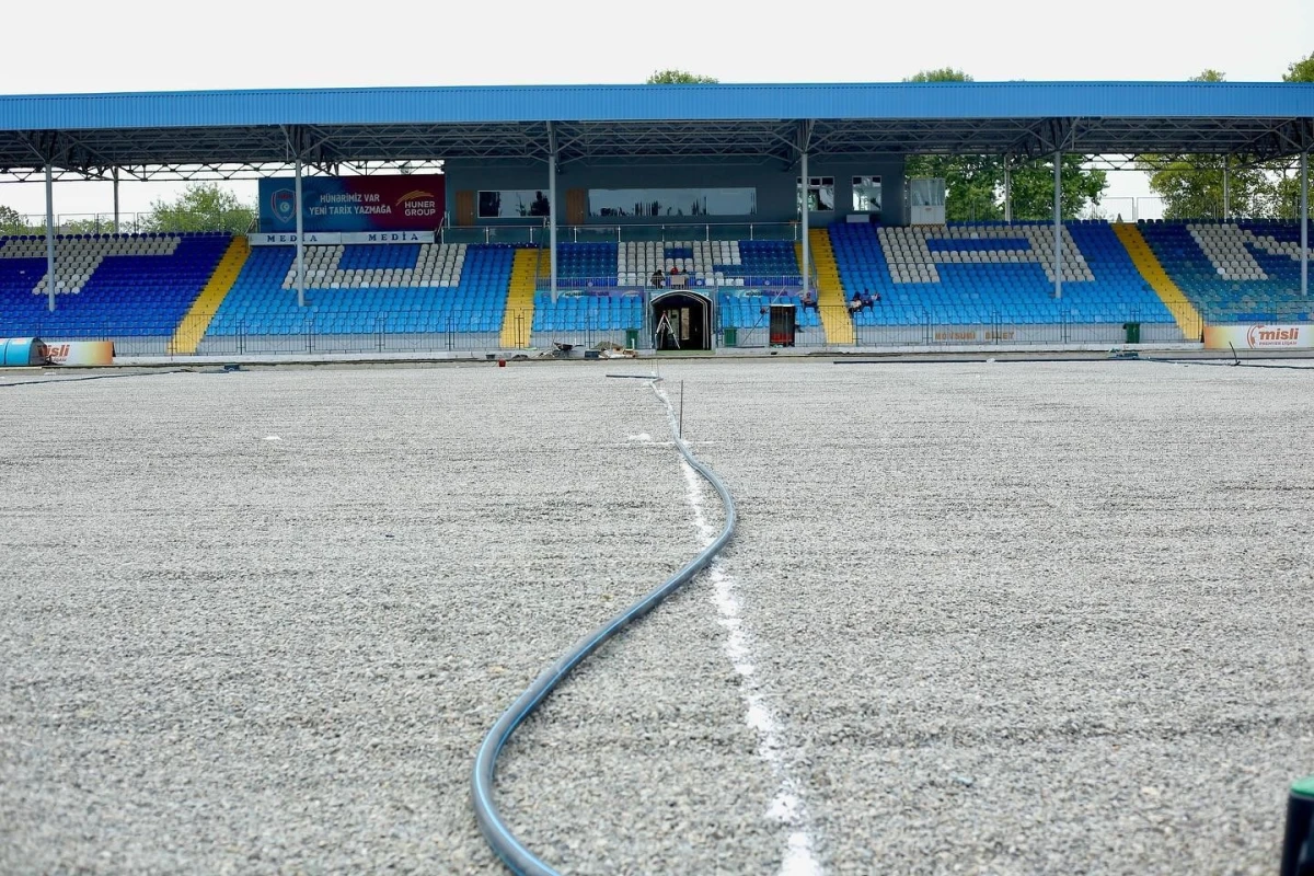 Tovuz şəhər stadionunun son durumu - FOTO 