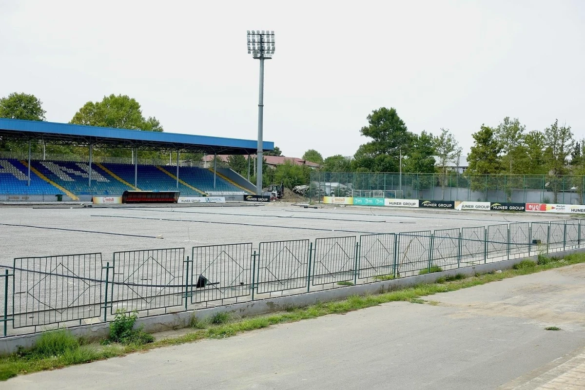 Tovuz şəhər stadionunun son durumu - FOTO 