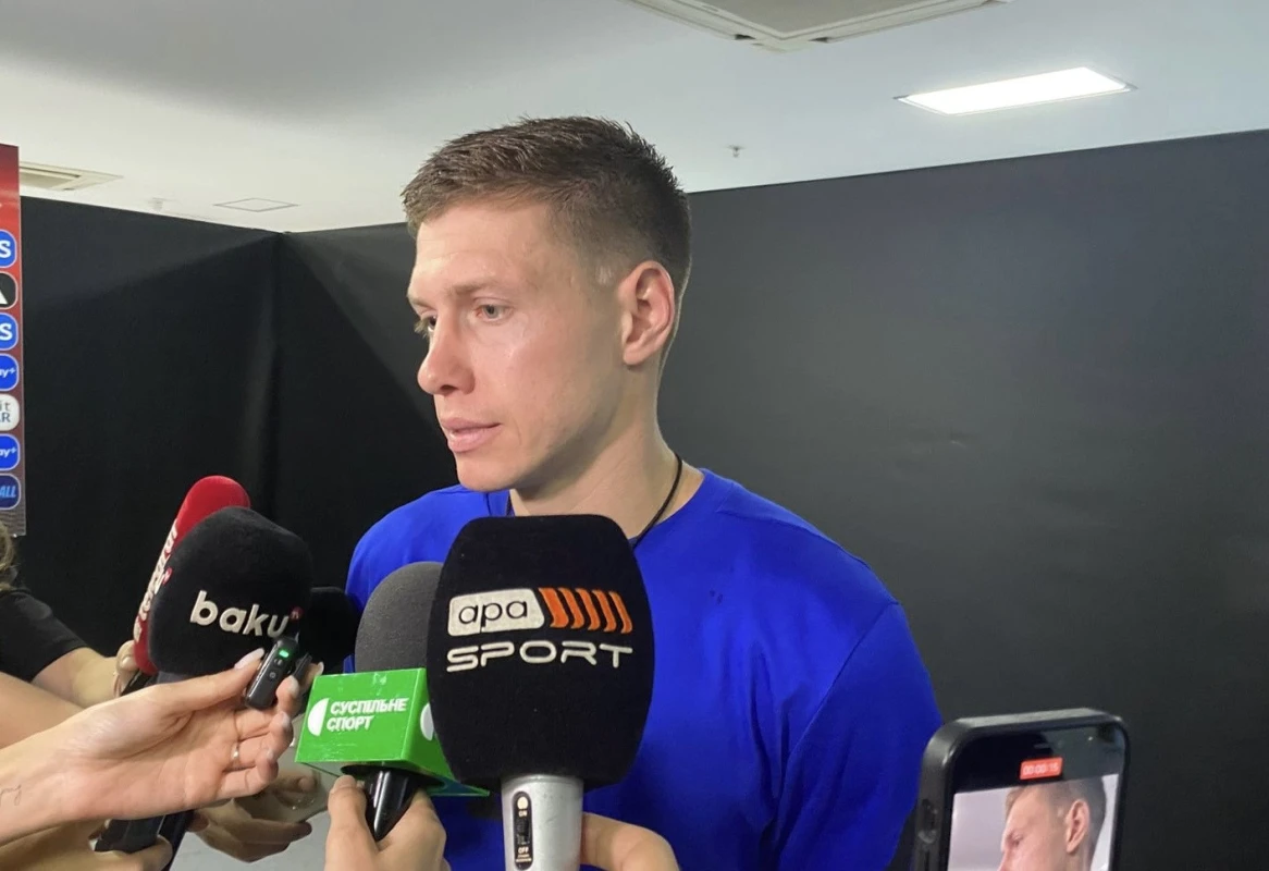 Ukrayna millisinin futbolçusu: “Azərbaycanla görüş gözlədiyimizdən daha çətin keçdi”