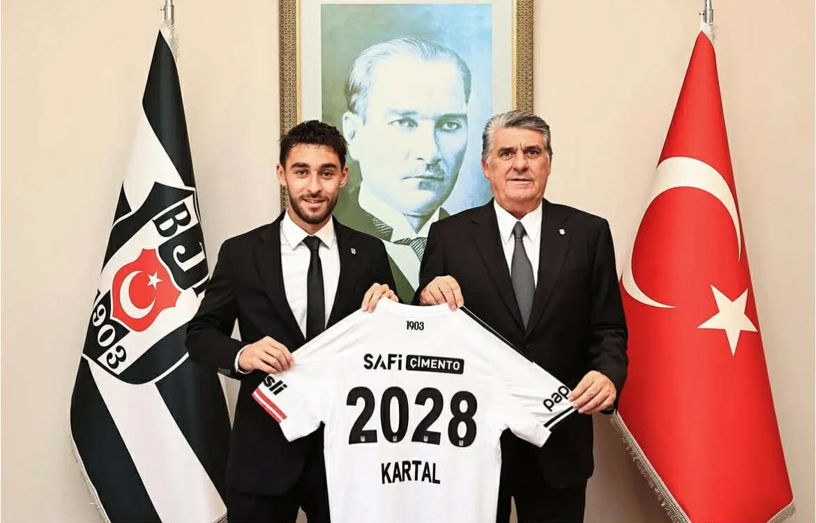 Türkiyəli yarımmüdafiəçi daha 3 il "Beşiktaş"da - RƏSMİ 