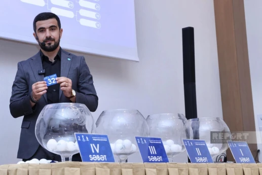 Azərbaycan kubokunun püşkatma mərasimi keçirilib
