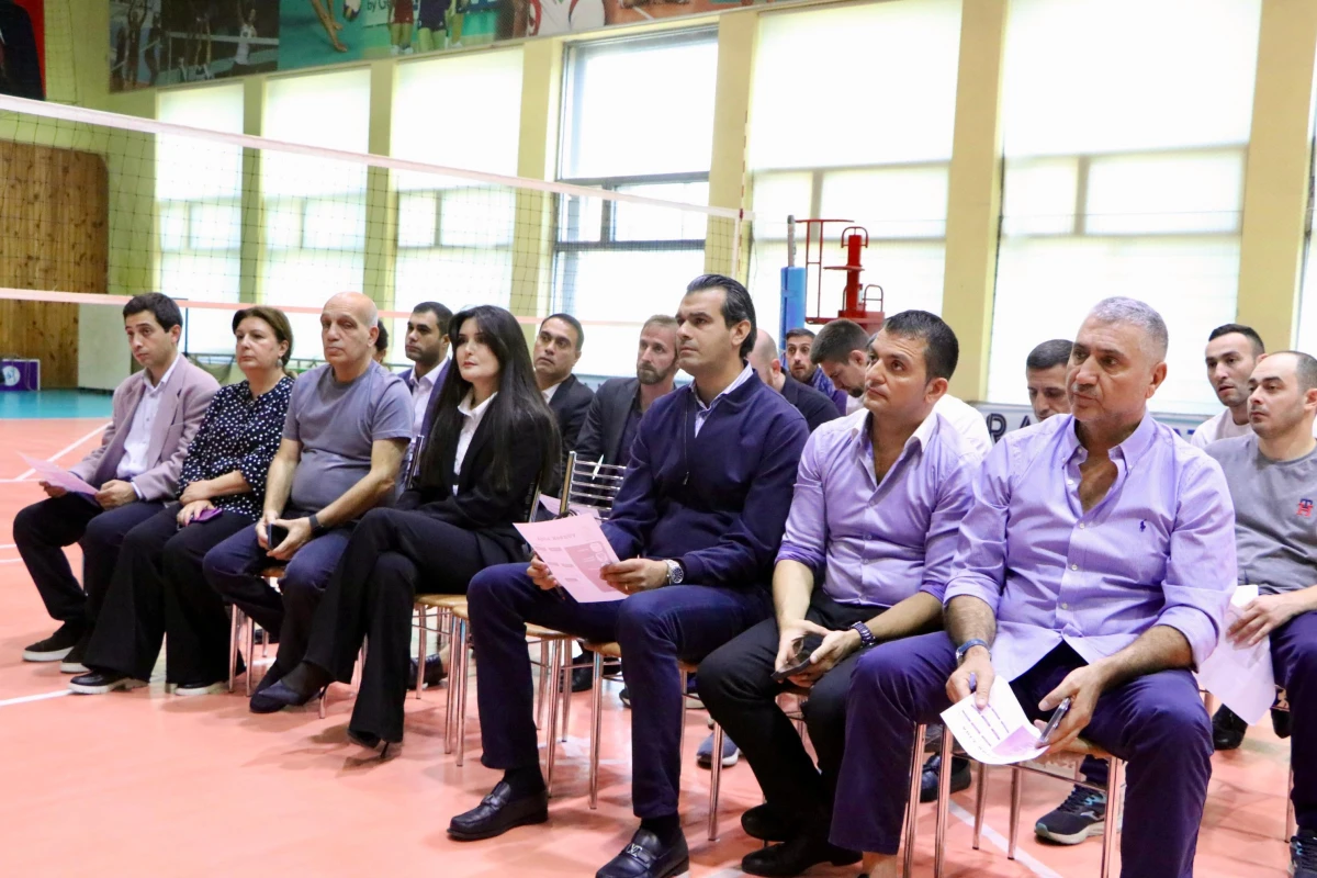 Voleybol üzrə Yüksək Liqaların yeni mövsümünün püşkü atılıb - FOTO 