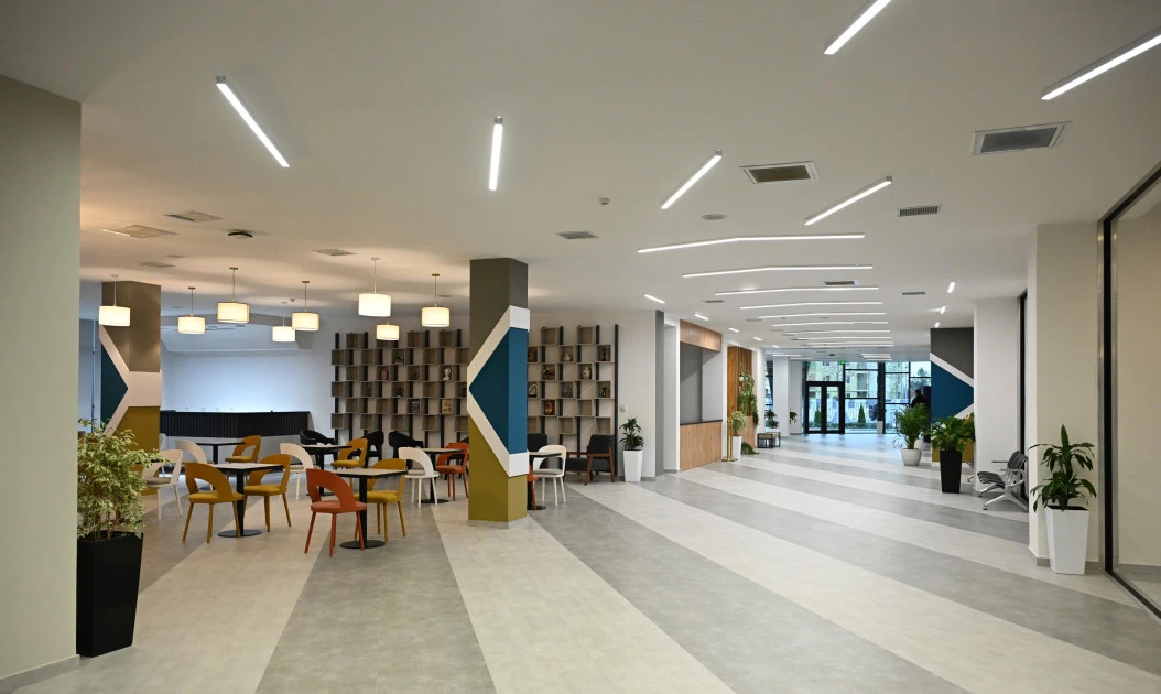 Prezident İlham Əliyev Yevlax Olimpiya İdman Kompleksinin açılışında iştirak edib - FOTO 