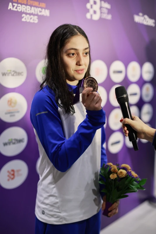 III MDB Oyunları: Azərbaycan üzgüçülükdə ilk medalını qazandı - FOTO 