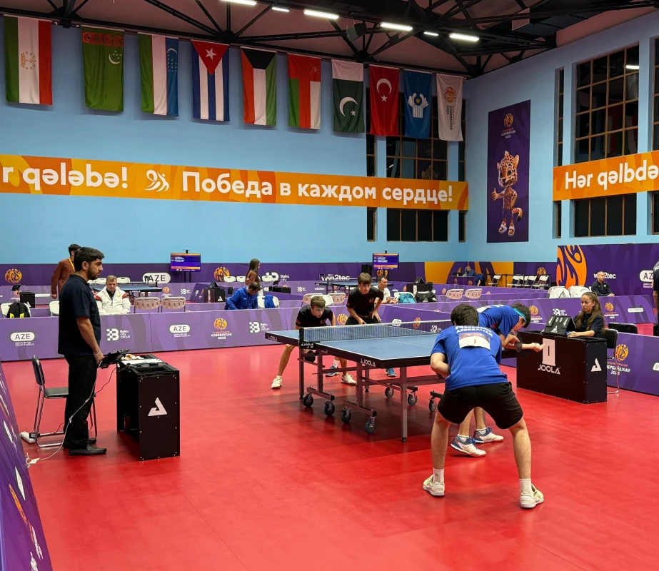 III MDB Oyunları: Stolüstü tennisçilər daha bir mükafat qazanıblar