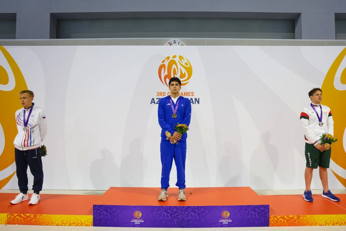 MDB Oyunlarında daha bir uğur: Azərbaycanlı üzgüçü çempion oldu - FOTO 