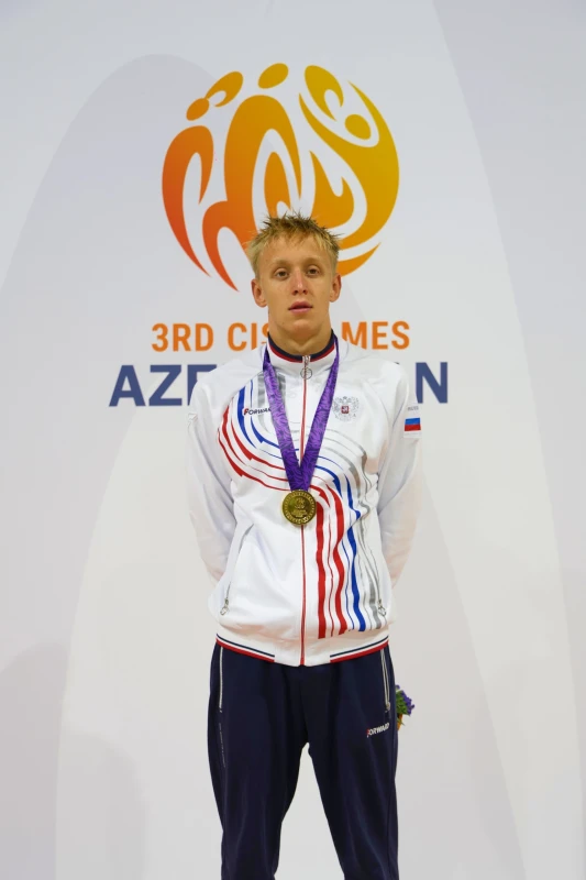 MDB Oyunlarında daha bir uğur: Azərbaycanlı üzgüçü çempion oldu - FOTO 