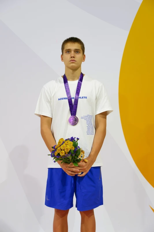 MDB Oyunlarında daha bir uğur: Azərbaycanlı üzgüçü çempion oldu - FOTO 