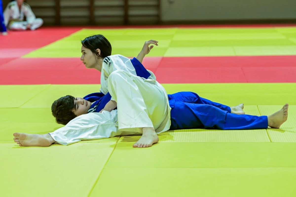 Gəncədə kəmər dərəcələri üzrə imtahan keçirilib - FOTO 