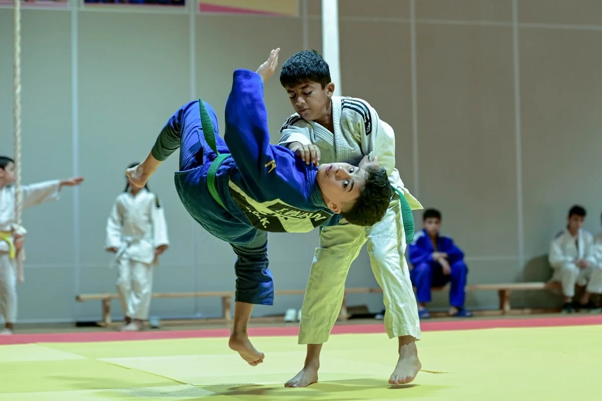 Gəncədə daha bir kəmər imtahanı təşkil edilib