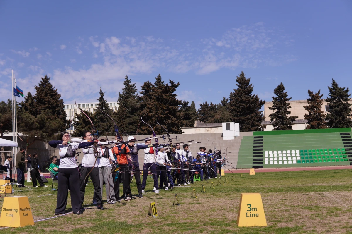 Kamandan oxatma üzrə Bakı kubokunun açılış mərasimi baş tutub - FOTO 