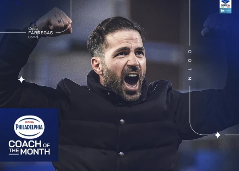 Fabreqas ən yaxşı adına layiq görülüb