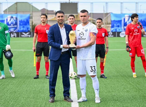 "Şəfa"nın futbolçusu mükafatlandırılıb 