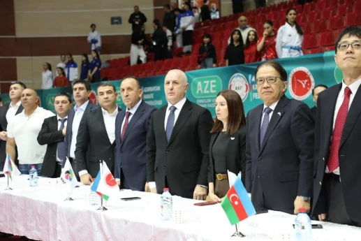 Bakıda karate üzrə "Grand Prix" beynəlxalq turnirinin rəsmi açılış mərasimi keçirilib