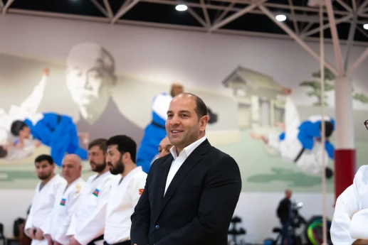 Avropa çempionatına qatılacaq Azərbaycan cüdoçuları ilə görüş keçirilib