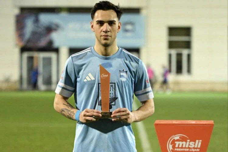“Zirə”nin futbolçusu mükafatlandırılıb