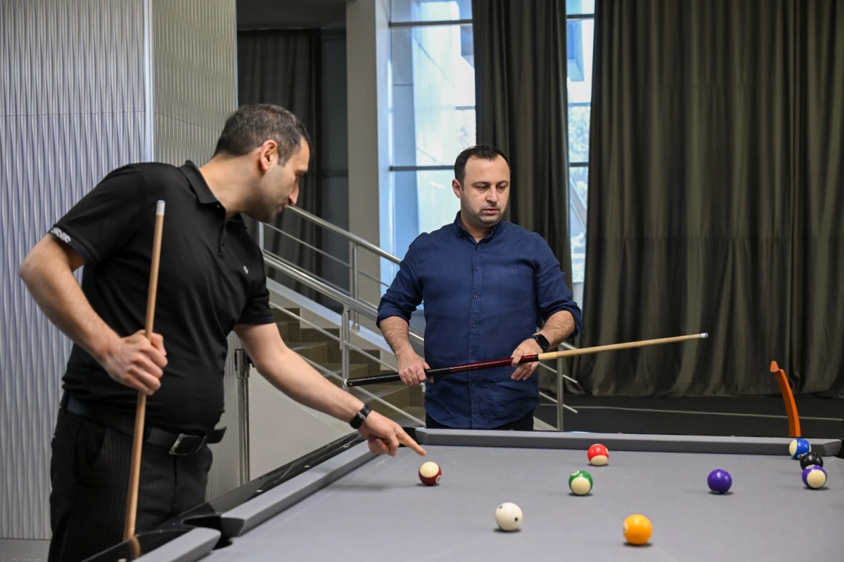 Dövlət qurumları arasında bilyard turniri keçirilib - FOTO 