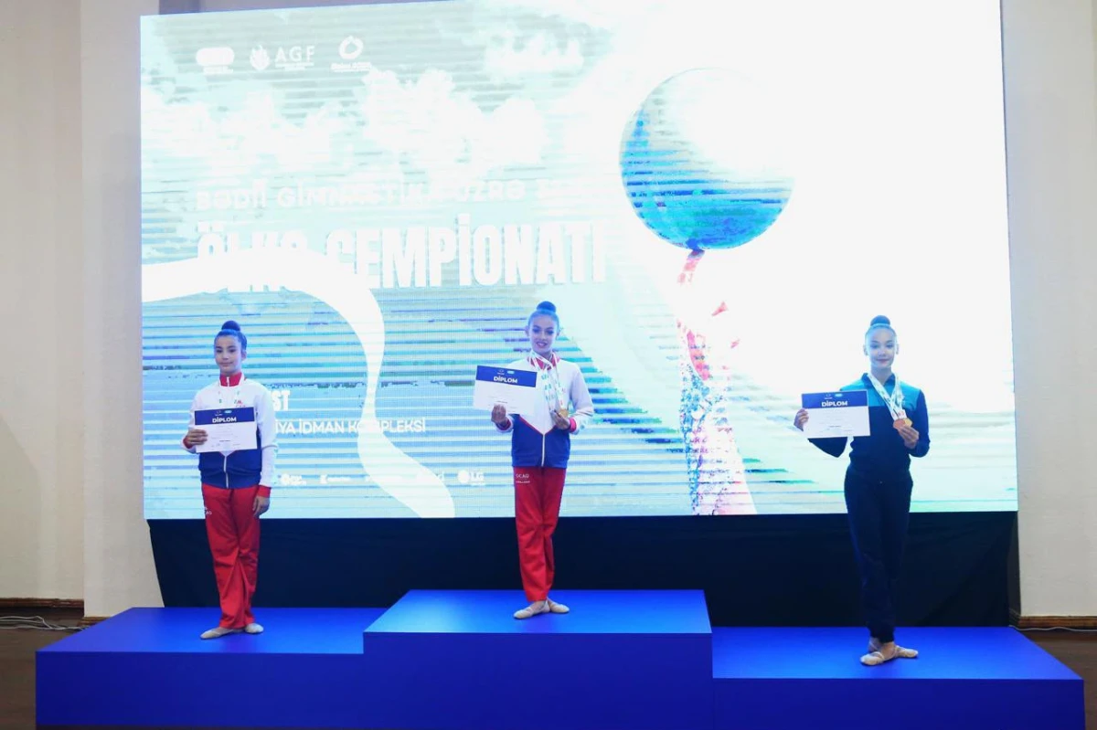Bədii gimnastika üzrə ölkə çempionatına yekun vurulub - FOTO 
