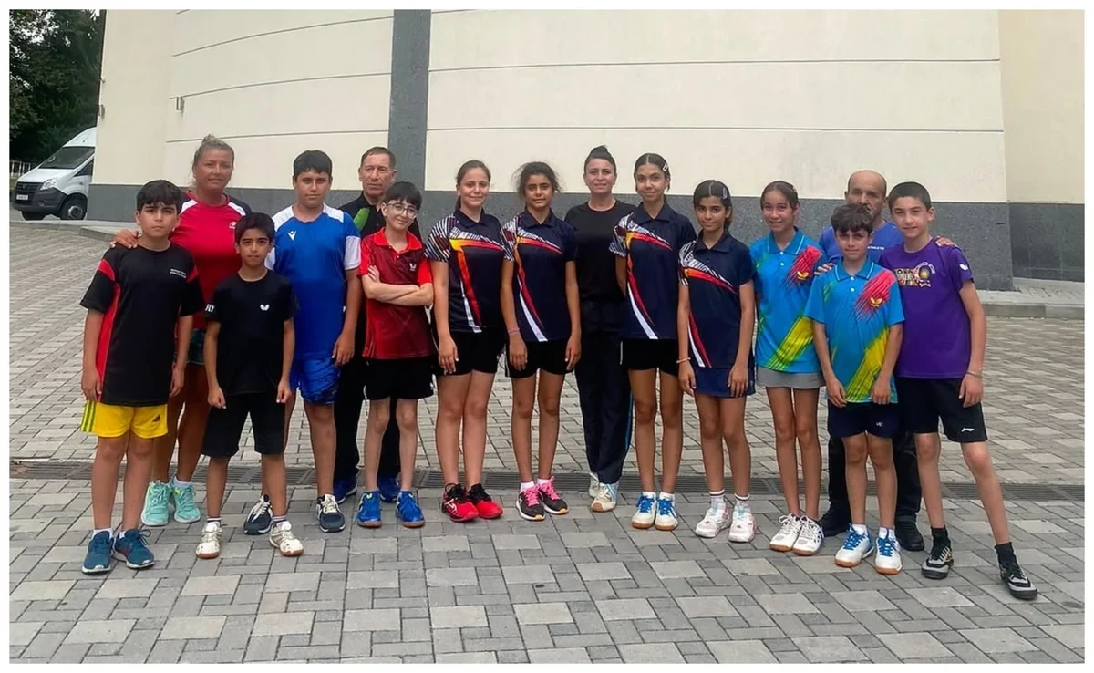 Azərbaycanın yeniyetmə stolüstü tennisçiləri Şəkidə təlim-məşq toplanışındadır