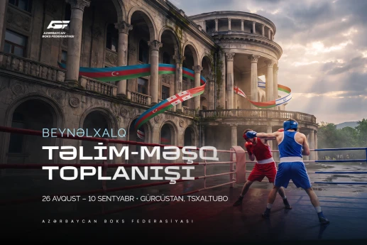 Boksçularımız AÇ hazırlığı üçün Gürcüstana yollanıb